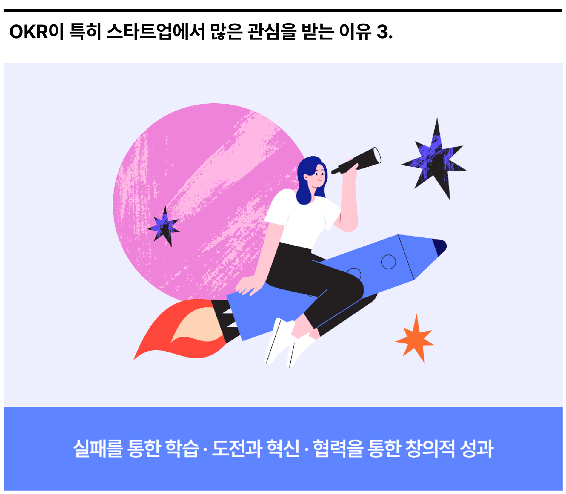 실패를 통한 학습 도전과 혁신 협력을 통한 창의적 성과