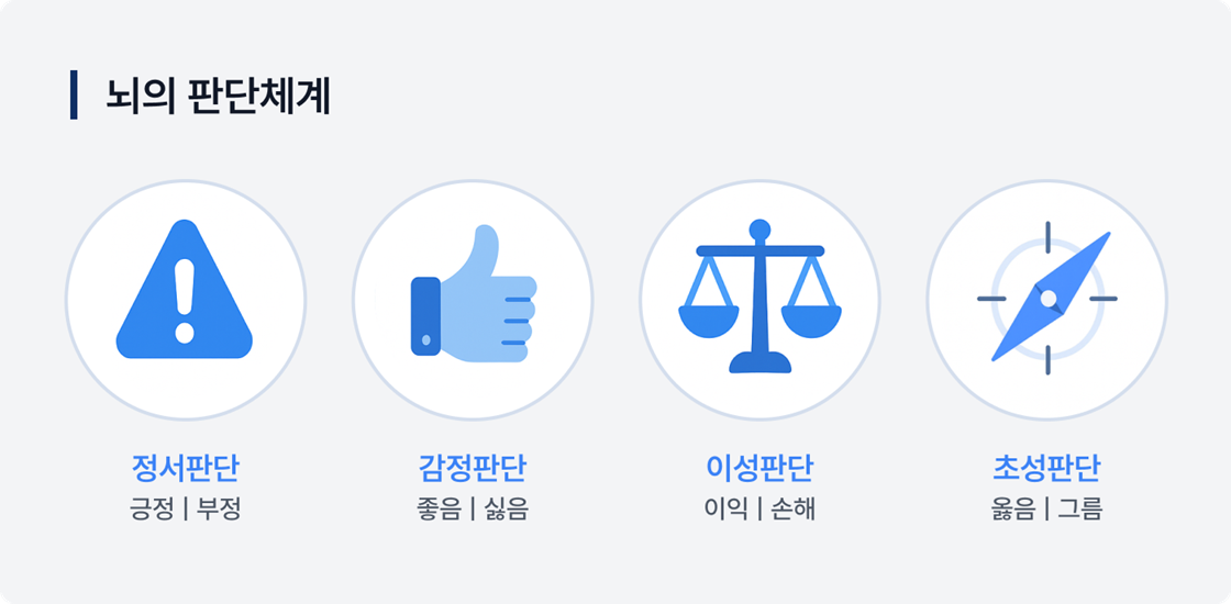 뇌의 판단체계