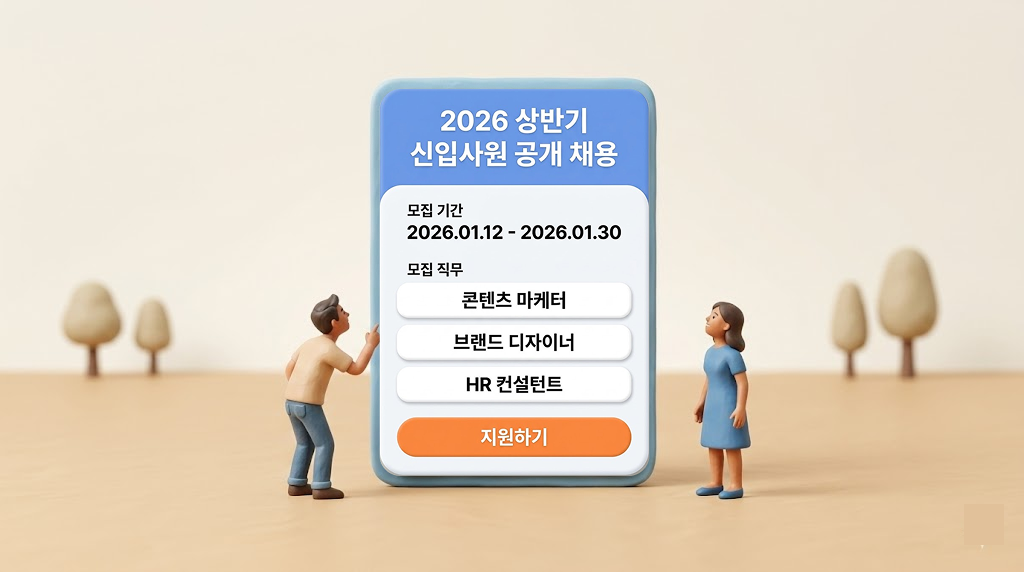 썸네일_채용공고 디자인 사례