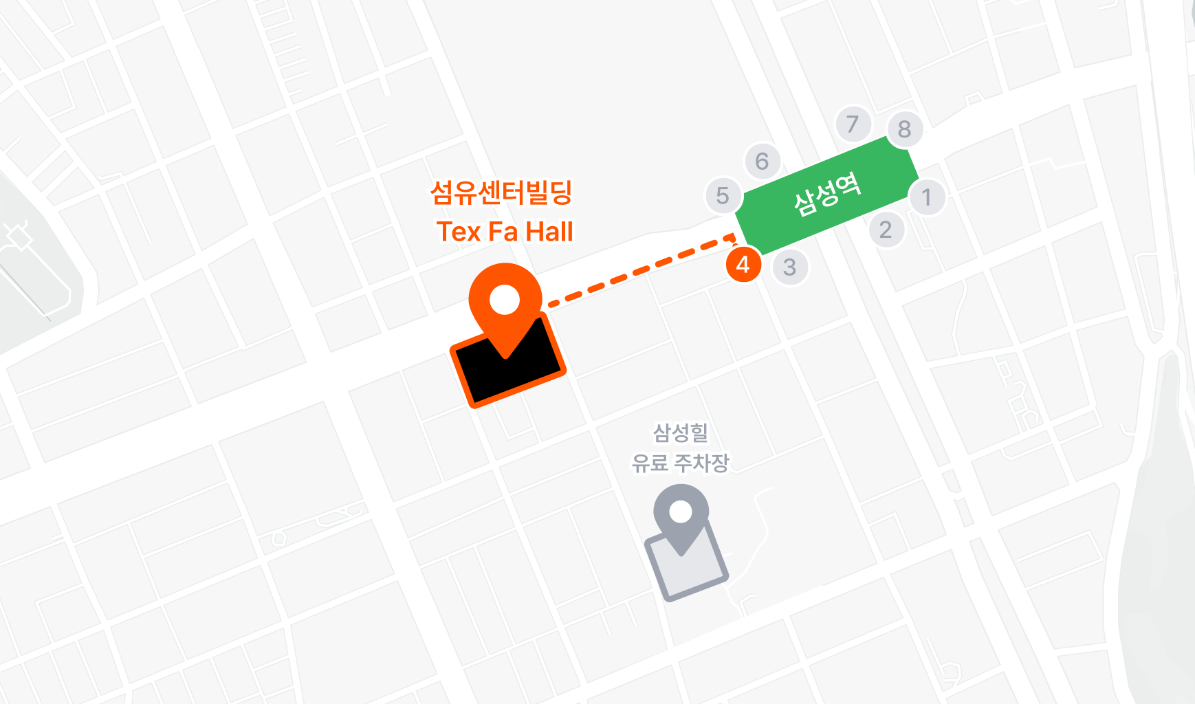 AX DAY 행사 지도